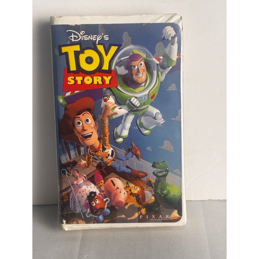 Disney Pixar Toy Story VHS 1996 Black Diamond Classic Rare Vintage Clamshell
